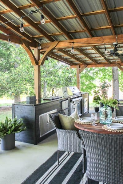 outdoor space after